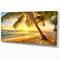 Designart - Tropical Island - Sea & Shore Photographic on wrapped Canvas